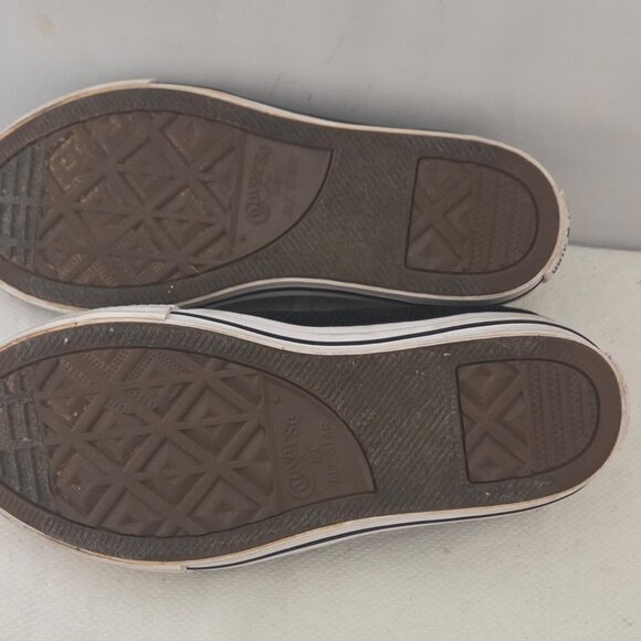 Converse Chuck Taylor All Star Easy-On Black Knit Youth Kids' ( A06001F) SIZE 2 - Picture 3 of 4